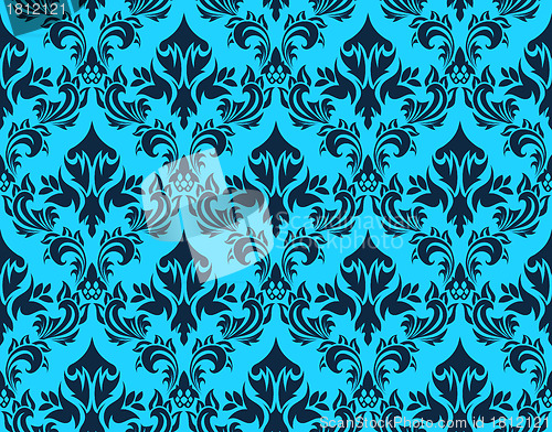 Image of seamless damask pattern