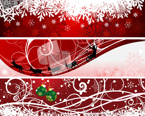 Image of christmas banners