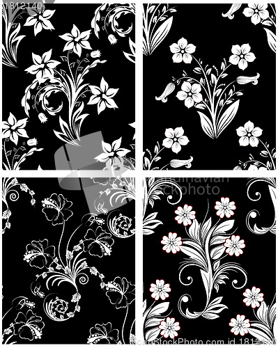 Image of seamless floral pattern