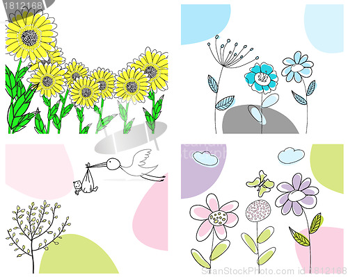 Image of set of greeting cards