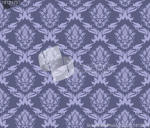 Image of seamless damask pattern