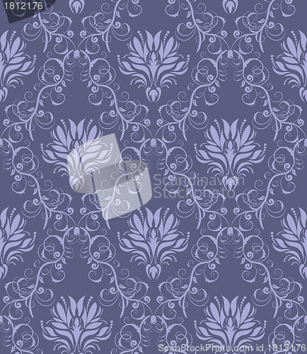 Image of seamless damask pattern