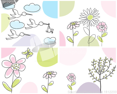 Image of set of greeting cards