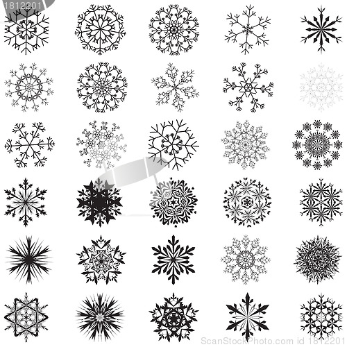 Image of snowflakes