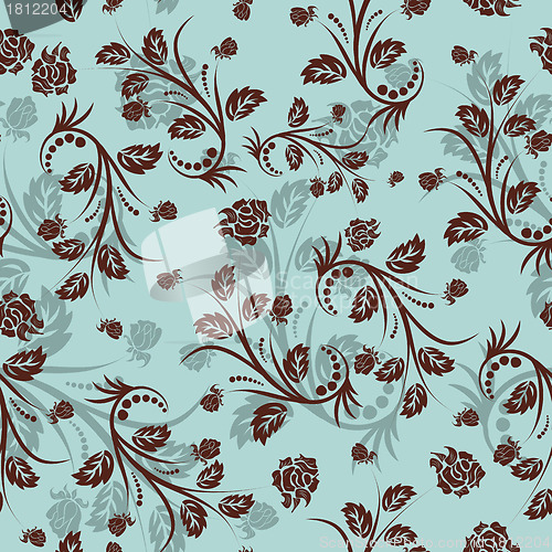 Image of seamless floral pattern