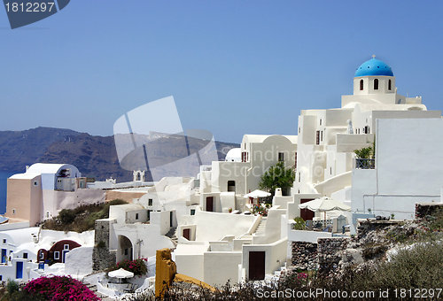 Image of Santorini island