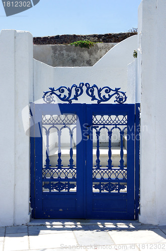 Image of Santorini in details