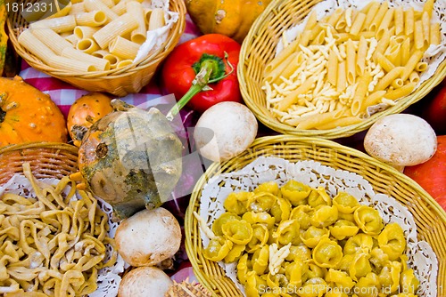 Image of Italian food display