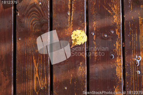 Image of Background of the Wooden Board Floor