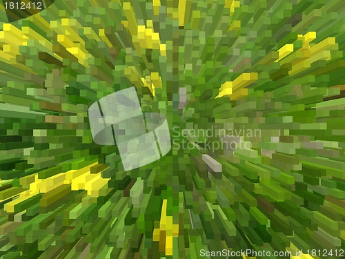 Image of Yellow and green background