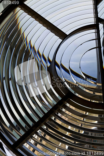 Image of Lighthouse lamp lens