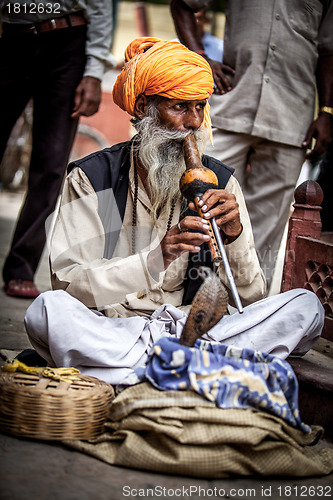 Image of snake charmer