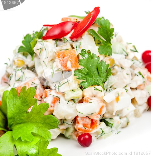 Image of Russian traditional salad