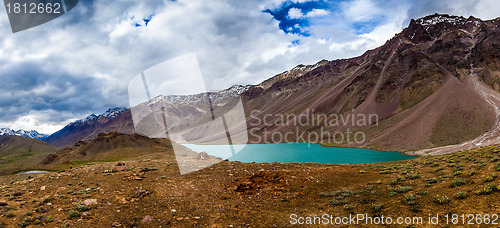 Image of lake Chandra Taal, Spiti Valley