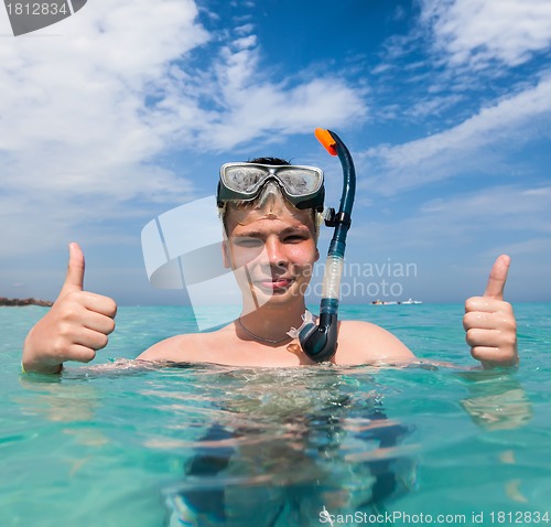 Image of boy on a beach