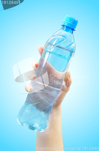 Image of Bottle with water