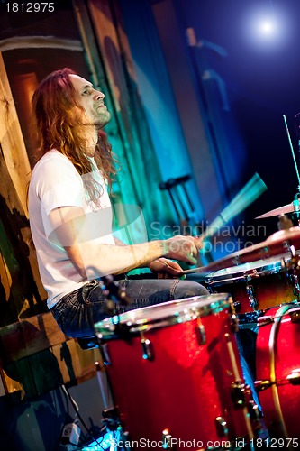 Image of playing drums