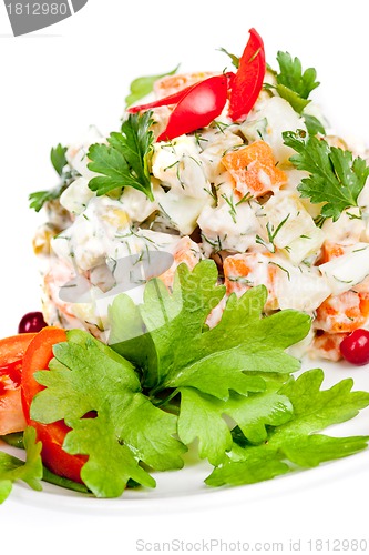 Image of Russian traditional salad