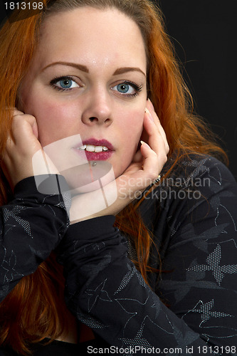 Image of Red haired girl