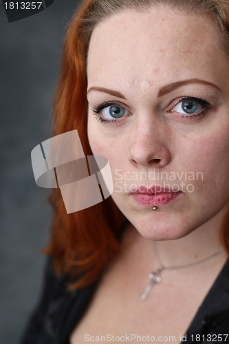 Image of Red haired girl