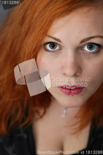 Image of Red haired girl