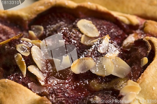 Image of Homemade tart with berry fruits