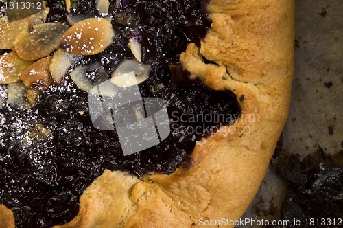 Image of Homemade tart with berry fruits