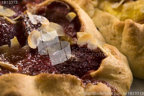 Image of Homemade tart with berry fruits