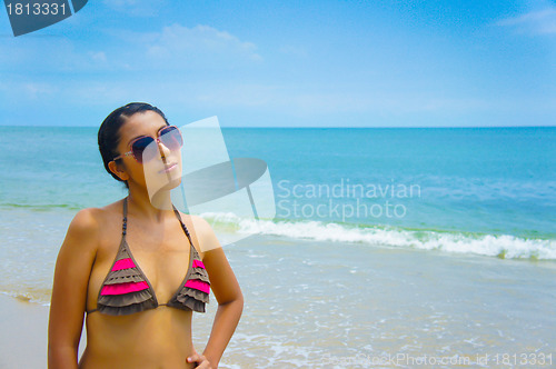 Image of Girl on a beach