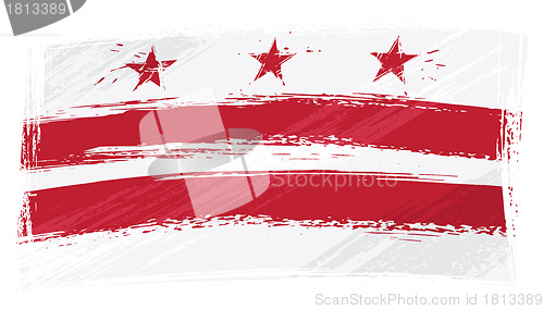 Image of Grunge Columbia flag