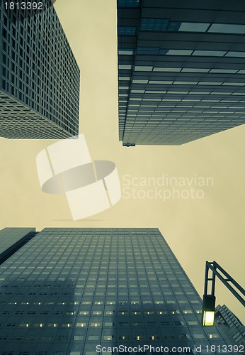 Image of modern architecture vertical