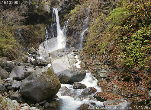 Image of japanese waterfall