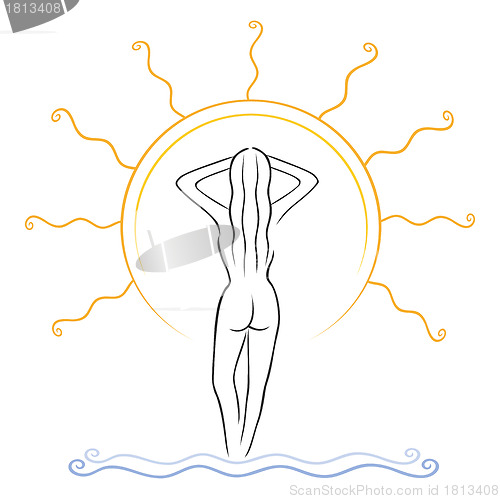 Image of Tanning symbol