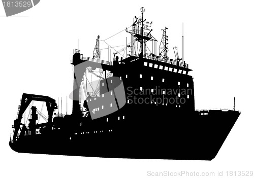 Image of Ship silhouette