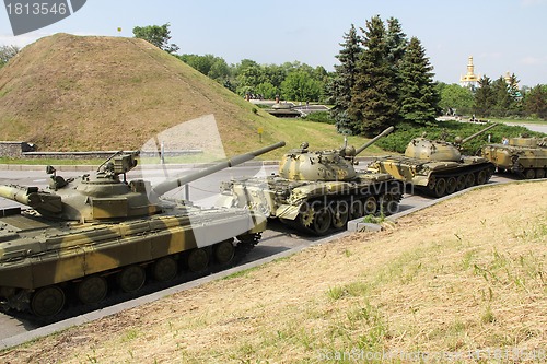 Image of Armoured column