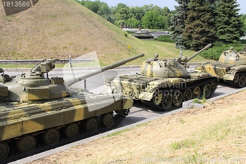Image of Armoured column