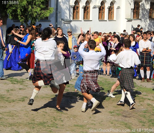 Image of Scotish dance