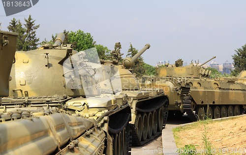 Image of Armoured column