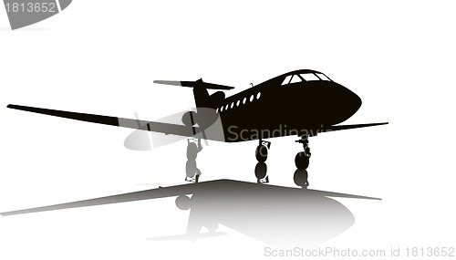 Image of Aircraft silhouette