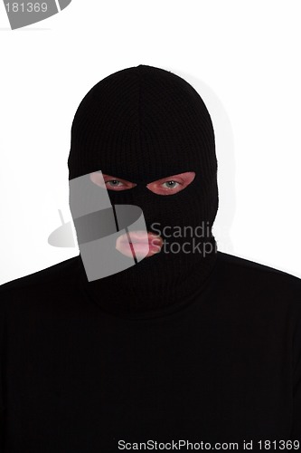 Image of Angry burglar