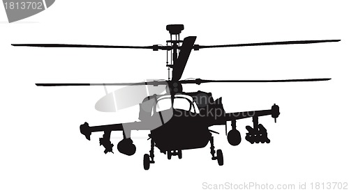 Image of Helicopter silhouette