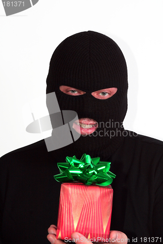 Image of Christmas burglar