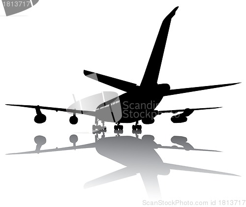 Image of Aircraft silhouette