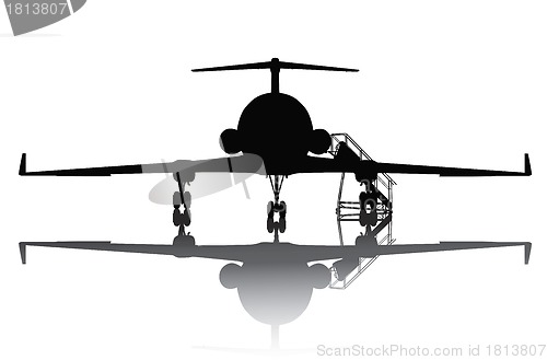 Image of Aircraft silhouette