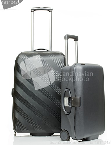 Image of Suitcase isolated on a white background.