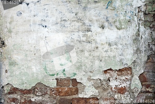 Image of Background from high detailed fragment stone wall