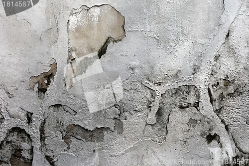 Image of Grunge cracked concrete wall