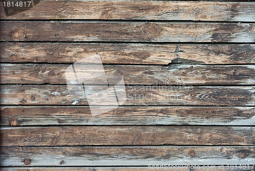 Image of old, grunge wood panels used as background