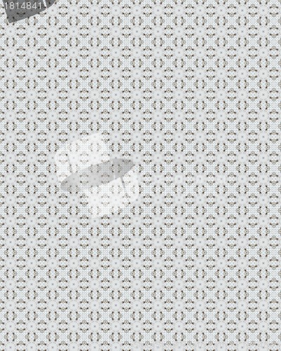 Image of beautiful white pattern