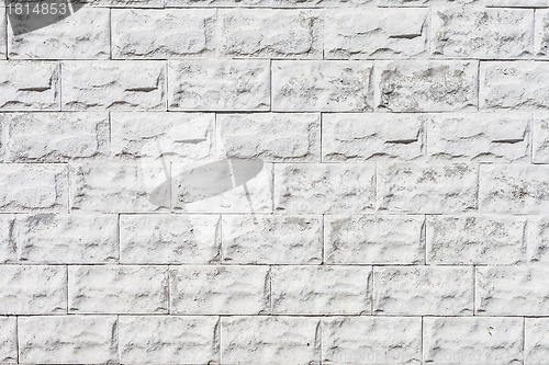 Image of white brick wall